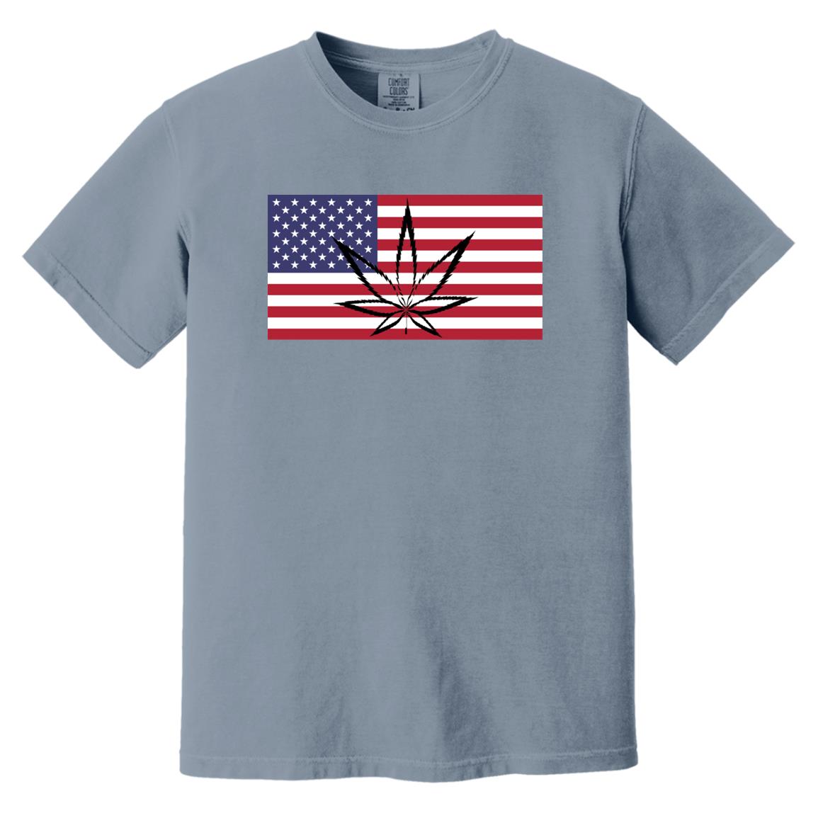 American Bud Mens Heavyweight Garment-Dyed T-Shirt