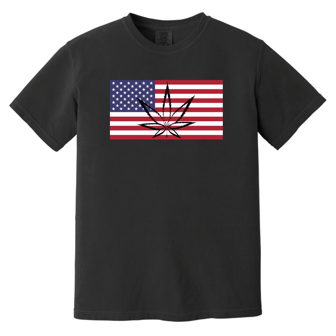 American Bud Mens Heavyweight Garment-Dyed T-Shirt
