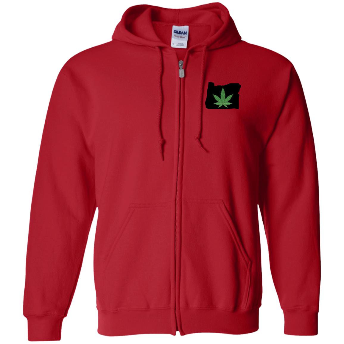 Zip Up Hooded Sweatshirt