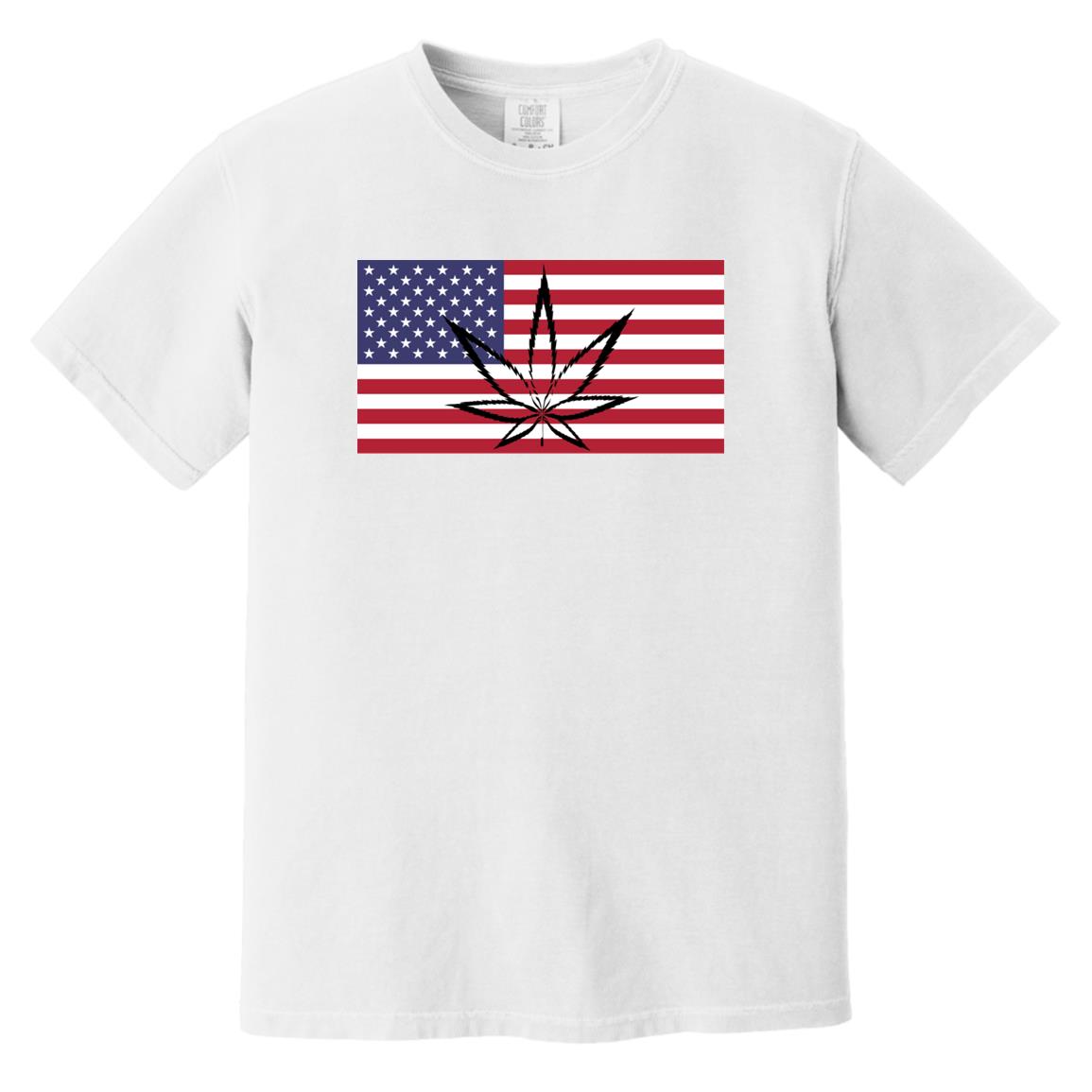 American Bud Mens Heavyweight Garment-Dyed T-Shirt